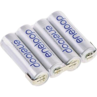Panasonic eneloop Reihe F1x4 Akkupack 4x Mignon (AA) Z-Lötfahne NiMH 4.8V 1900 mAh