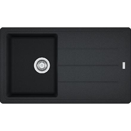Franke Basis - Fragranit Spülbecken BFG 611-86, 860x500 mm, onyx 114.0494.913