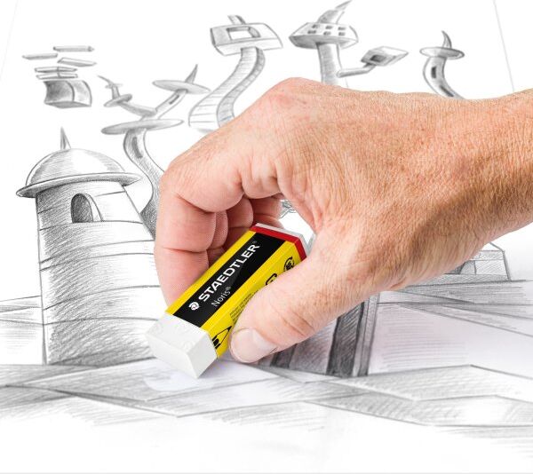 Staedtler Noris 526 Viskelæder   Stor