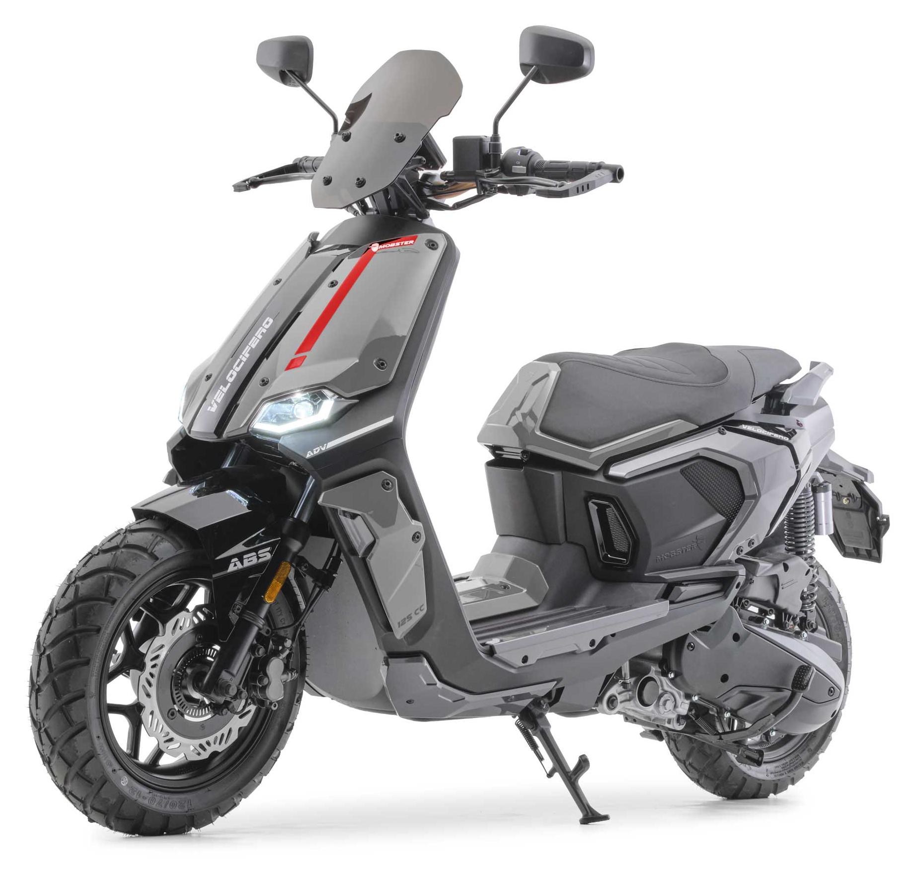 Motorroller 125 ccm Burnout MOBSTER 99 km/h 12,5 PS Euro 5+ Gau