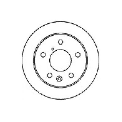 Mapco Bremsscheibe [Hersteller-Nr. 25537] für Mazda