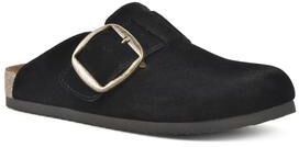 Women's Big Easy Mule by White Mountain in Black Suede (Size 8 M)
