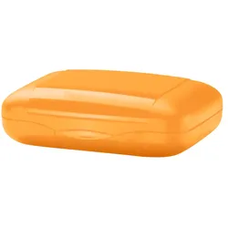 Tupperware Snackbox   , gelb , Kunststoff , Maße (cm): B: 14,5 H: 5,5