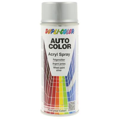 DUPLI COLOR Fahrzeug-Kombinationslack AC 0-0600 Felgensilber 400ml 537387