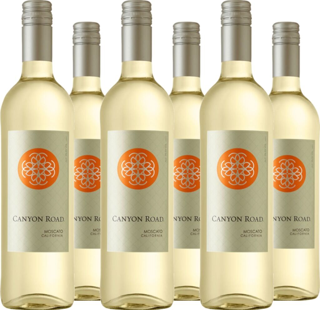 6er Vorteilspaket Moscato Canyon Road 2021 Canyon Road Winery
