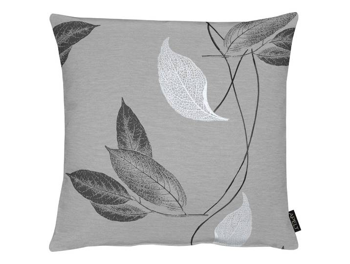 Coussin Valerie Gris/Anthracite 48 x 48cm Coton
