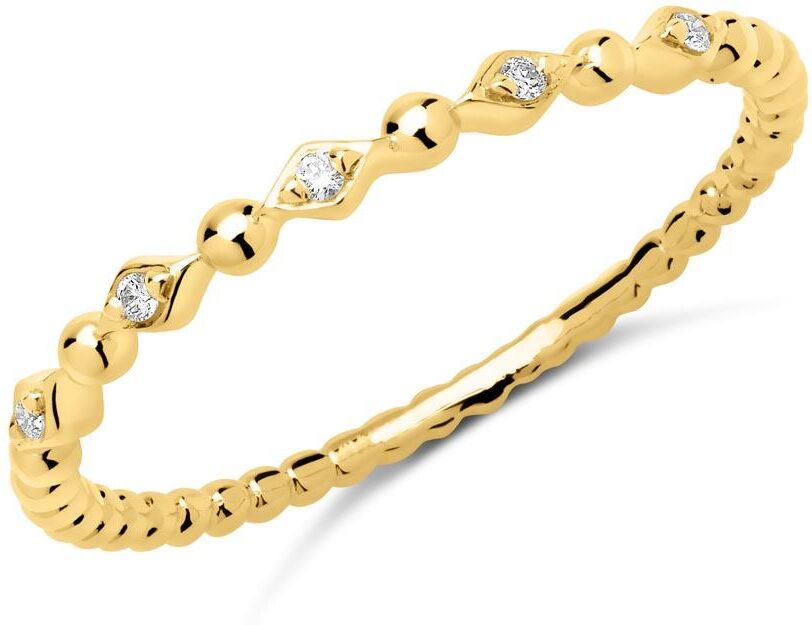 Brilladia 750er Gold Ring 5 Brillanten