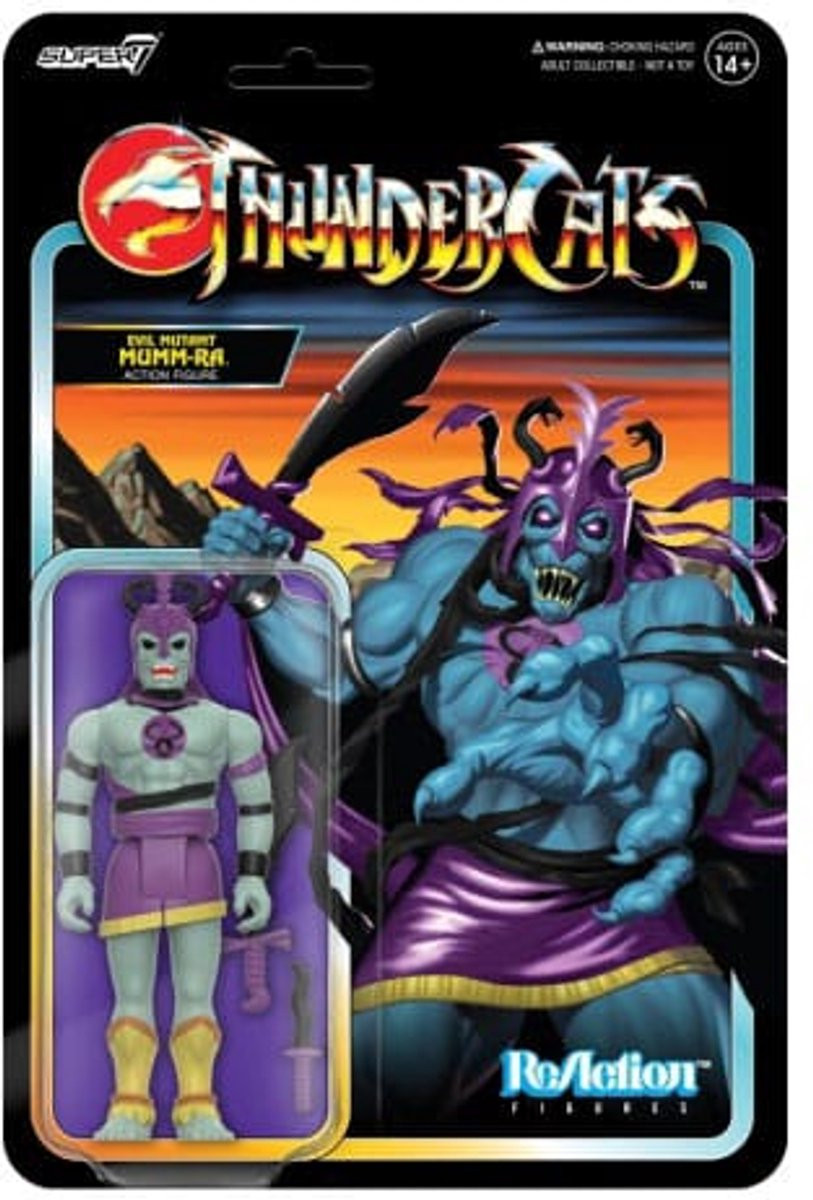 Super7 Thundercats ReAction Action Figure Wave 06 Mumm-Ra (Evil Mutant) 10 cm