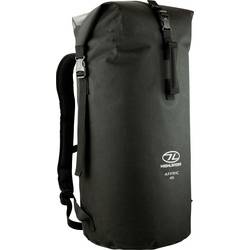 Highlander Rucksack 45L AFFRIC wasserdichter Rucksack schwarz 45 l (Ø x H) 30 cm x 79 cm Schwarz DB137-BK