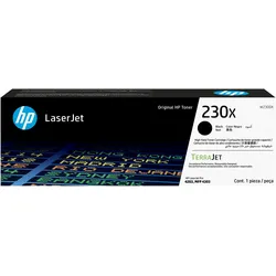 HP, Toner, 230X Black Original LaserJet Toner Cartridge, 7500 pagine, Nero, 1 pz (BK)