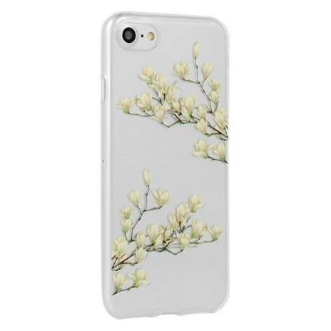 OEM Back panel cover Apple Iphone Xr Cherry Floral Case Transparent (Apple iPhone XR) (61227597)