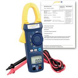 PCE Instruments PCE-DC 41-ICA Stromzange kalibriert (ISO) digital inkl. Prüfkabel CAT III 600 V Anzeige (Counts): 9999