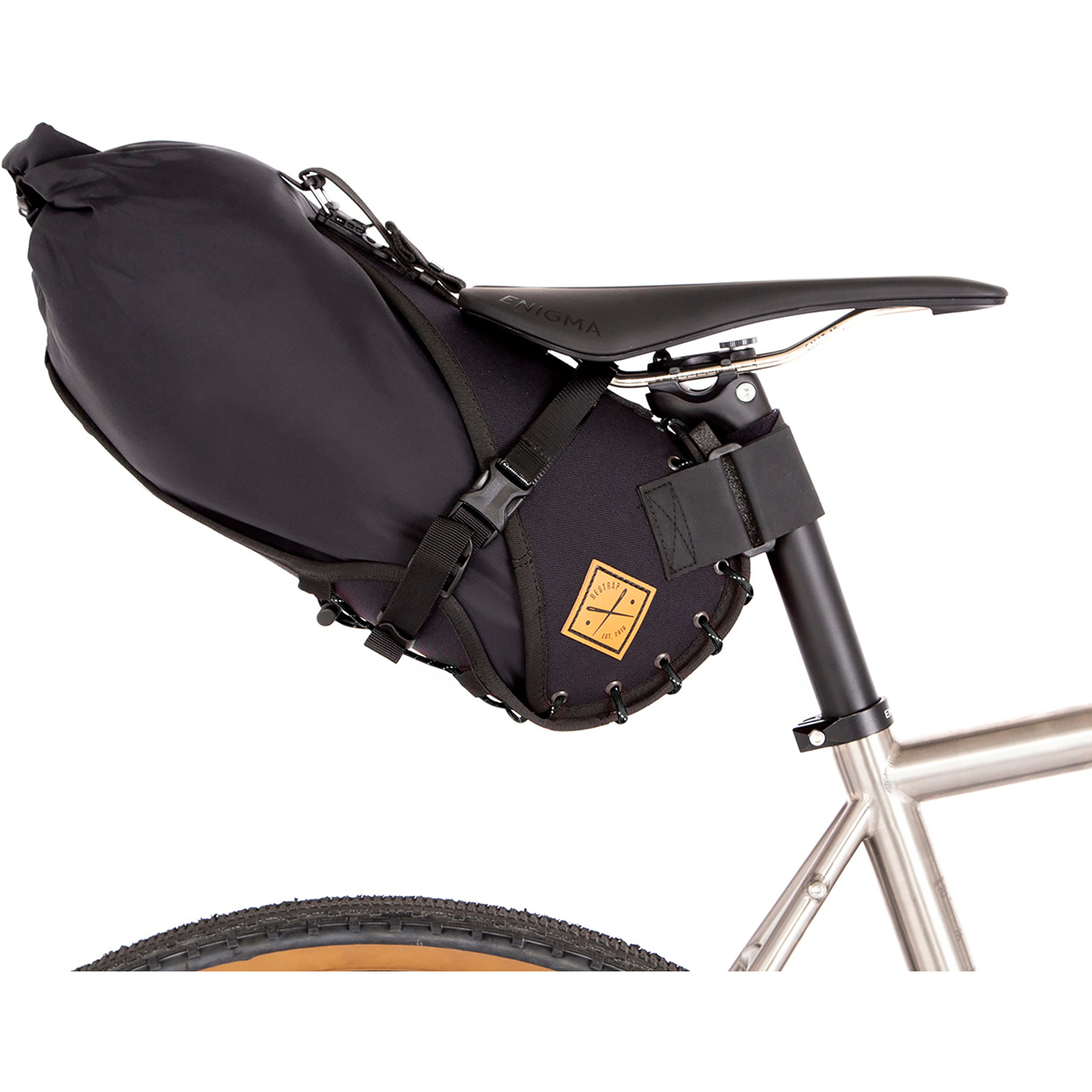Restrap Saddle Bag 8L Satteltasche Fahrradtaschen schwarz Größe 8L Bikepacking | Gravel | Mountainbike