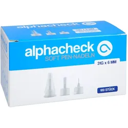 Alphacheck soft Pen-Nadeln 31 Gx6 mm