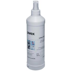 Uvex Brillenreiniger 9972101, Reinigungsfluid, alkoholfrei, streifenfrei und antistatisch, Spray 500ml