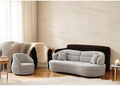 Furnia Softy 2 Pieces Living Room Sets 1 Sofa 1 Chair