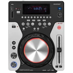 Omnitronic XMT-1400 MK2 Tabletop-CD-Player, DJ Wiedergabegerät, Schwarz