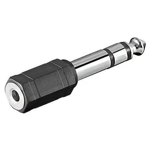 PremiumCord -Adapter 6,3-mm-Stereo-Stecker (Winkeladapter) (kjr-25)