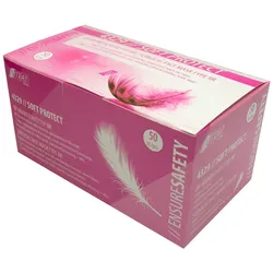 OP-Mundschutz, pink, 100% Fleece, latexfrei, 3-lagig  500 Stück