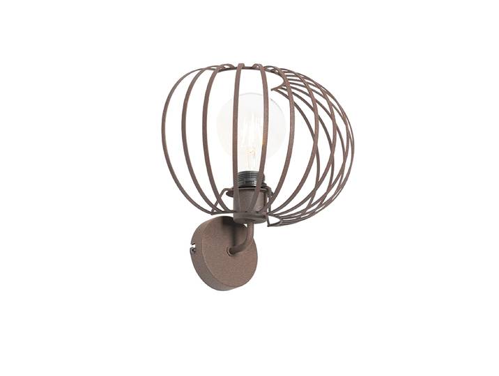 Applique murale design brun rouille 30 cm - Johanna
