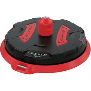 Runpotec Kabelabroller XB 300 Cable Roller, aus Kunststoff, für Ø 50 - 650 mm Kabeltrommeln & Kabelringe, bis 300 kg