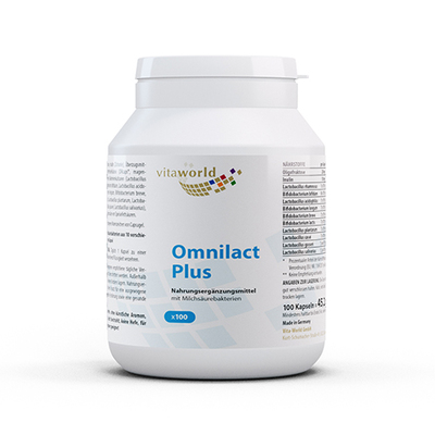 Vita World GmbH OMNILACT Plus Kapseln 100 St 04648376