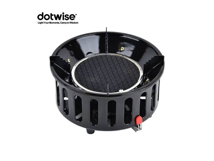 DOTWISE 19800W 7Core Camping poêle infrarouge Butane brûleur à économie d'énergie pique-nique Camping poêle extérieur poêle à gaz Propane efficace