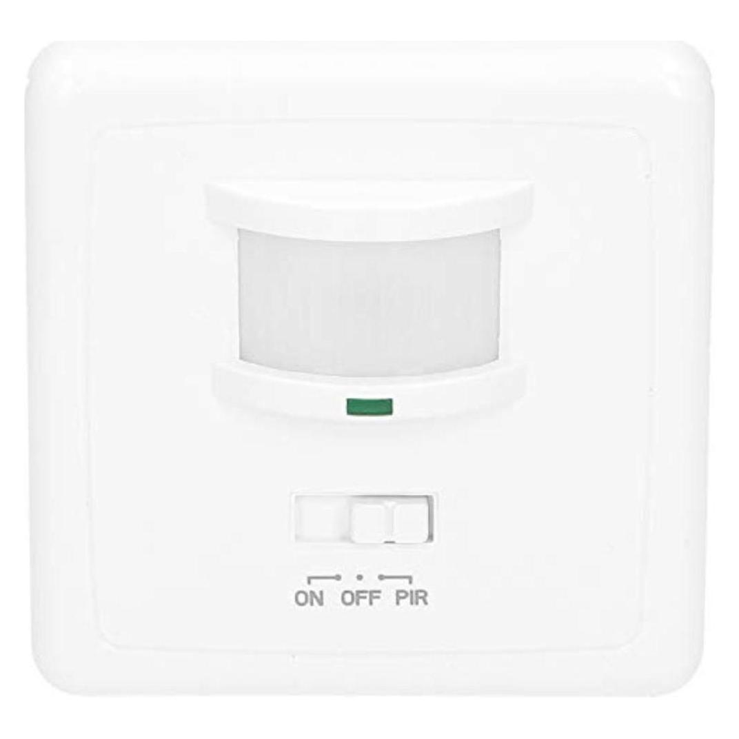 Orno OR-CR-205 Unterputz Bewegungsmelder Innen mit Lichtschalter 160 Grad IP20 Weiss (9 m) (OR-CR-205)
