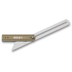 SOLA Winkelschmiege 56052001, VSTG 200, 200mm, aus Aluminium und Edelstahl