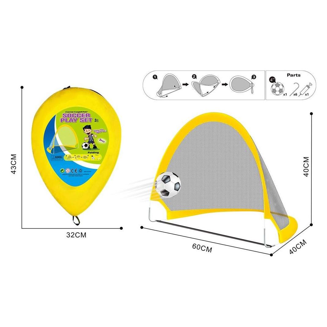Trifox Set aus einem selbstmontierenden Tor mit einem Ball (47603099)