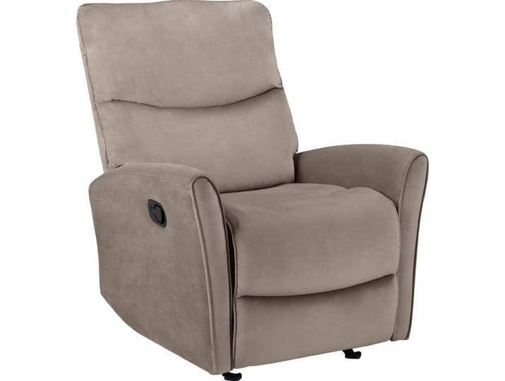 Relaxsessel CHESLEY Samt Taupe