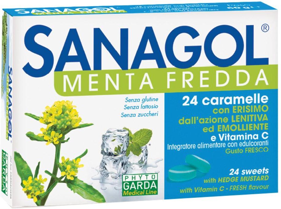NAMED Srl SANAGOL Menta Fredda 24 Caramelle