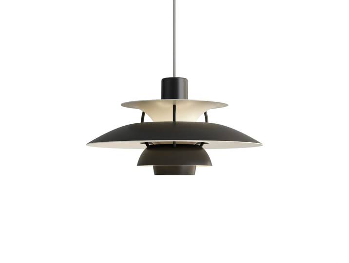 Louis Poulsen PH 5 Pendelleuchte Ø300, Schwarz