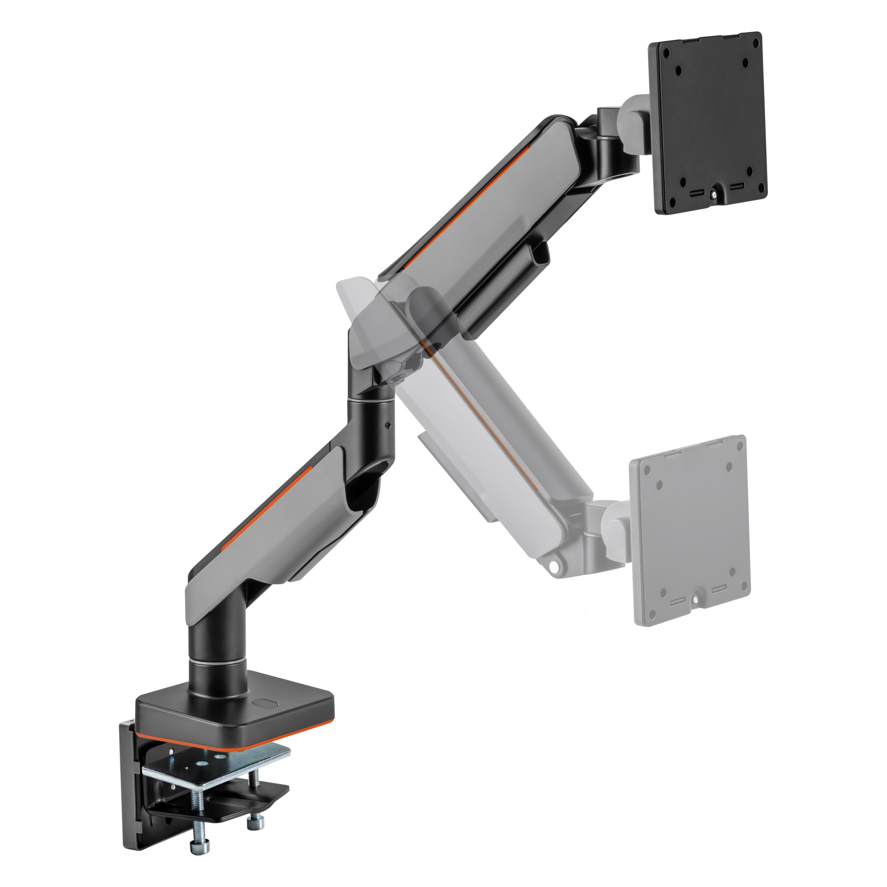 Mozi Heavy Duty Gaming Monitorhalterung, mattschwarz-grau (49", 20 kg) (LDT61-C012)