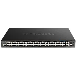 D-Link DGS-1520-52MP/E, 52-Port Smart Managed PoE+ Gigabit Stack Switch
