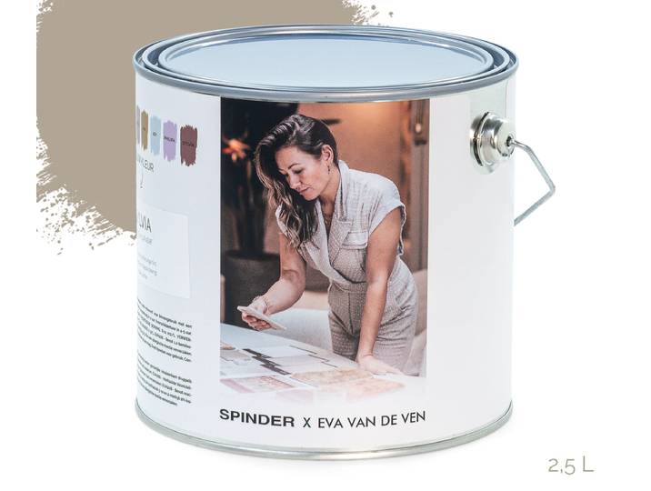 Wandfarbe Aunela - Grau - Luxusbetten24