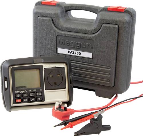 Megger PAT250SX-EU PAT Gerätetester-Set VDE-Norm 0701-0702