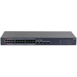 Dahua Switch CS4226-24ET-375 Type L2 Desktop/pedestal PoE ports 24 375 Watts DH-CS4226-24ET-375 (26 Ports), Netzwerk Switch, Schwarz