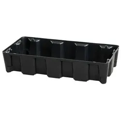 Hardwex Auffangwanne ohne Gitterrost aus PE, 35 l