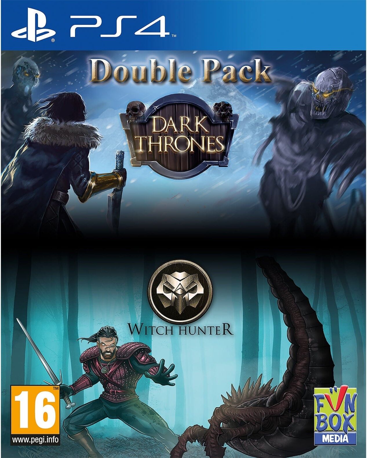 Funbox Media Ltd Dark Thrones / Witch Hunter Double Pack for PlayStation 4 (Disc)
