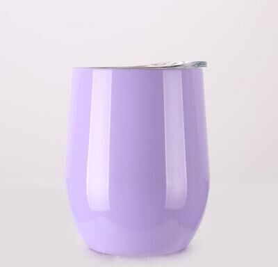 KitchenCuration Portable Insulated Wine Cup Lavender