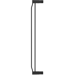 Ingenuity, Schutzgitter, 8 cm Sicherheits-Torverlängerung aus schwarzem Metall, kompatibel mit freihändig öffnenden