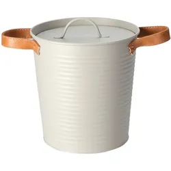 Furber Eiseimer mit Deckel Ø 19.5 cm, Beige, Flaschenkühler, Beige