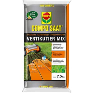 Compo Rasensamen Saat Vertikutier-Mix, 7,5kg für bis zu 250m², Reparatur, schnellkeimend