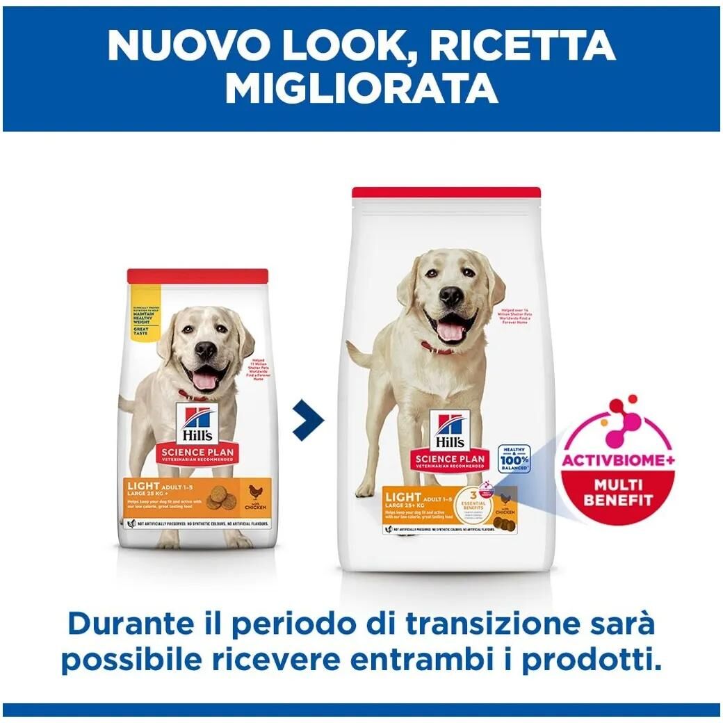 HILLS Kit Risparmio 2x14KG Hill's Science Plan Light Large Adult Dog POLLO