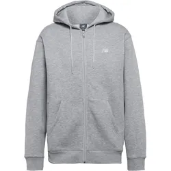 NEW BALANCE Sweatjacke Herren | Gr. L | grau - grau