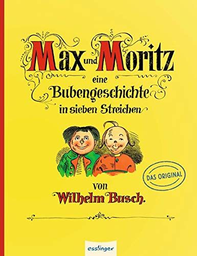 Wilhelm Busch - Max und Moritz – Eine Bubengeschichte in sieben Streichen: Pappe-Ausgabe - Preis vom 09.10.2026 07:28:09 h