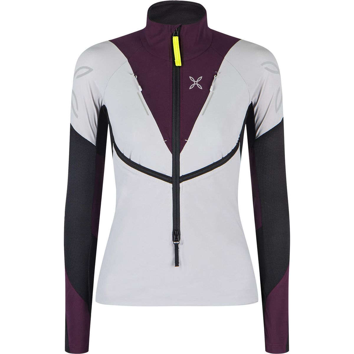 Montura Slick 2 Maglia Woman quiet grey/vinaccia (9914) M MMZK11W-JS558-9914-M