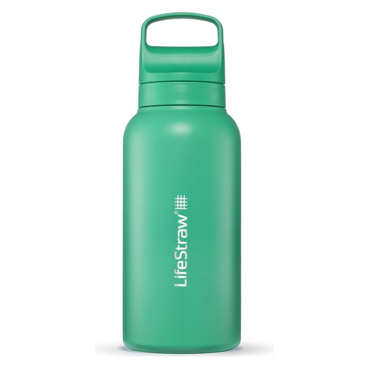 LifeStraw Go Steel 1-Liter (cactus green) (1 l) (LGV41SCGWW)