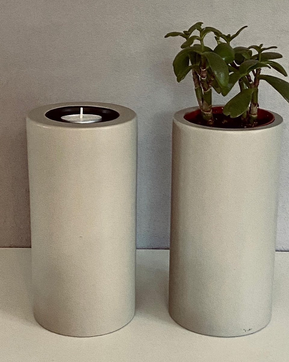 Bob Bijzonder Binnenhuisaccessoires Waxinehouder - Beige